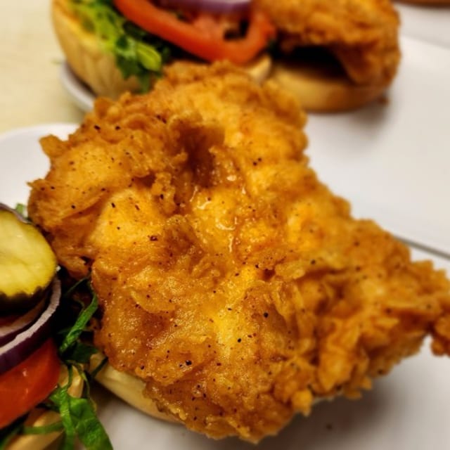 Fried Chicken Sandwich.